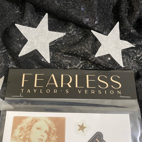 taylor swift fearless TV taylor’s taylors version stickers sticker pack glitter - Picture 4 of 7